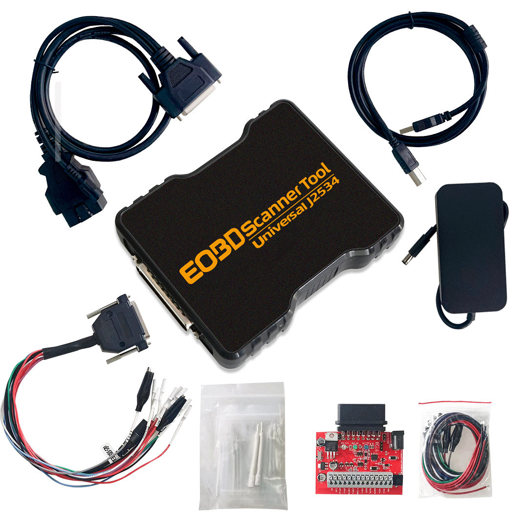 Good Quality EOBD Scanner Tool Universal J2534 Compatible with KTflash and ECUpacket Dongle - Image 2