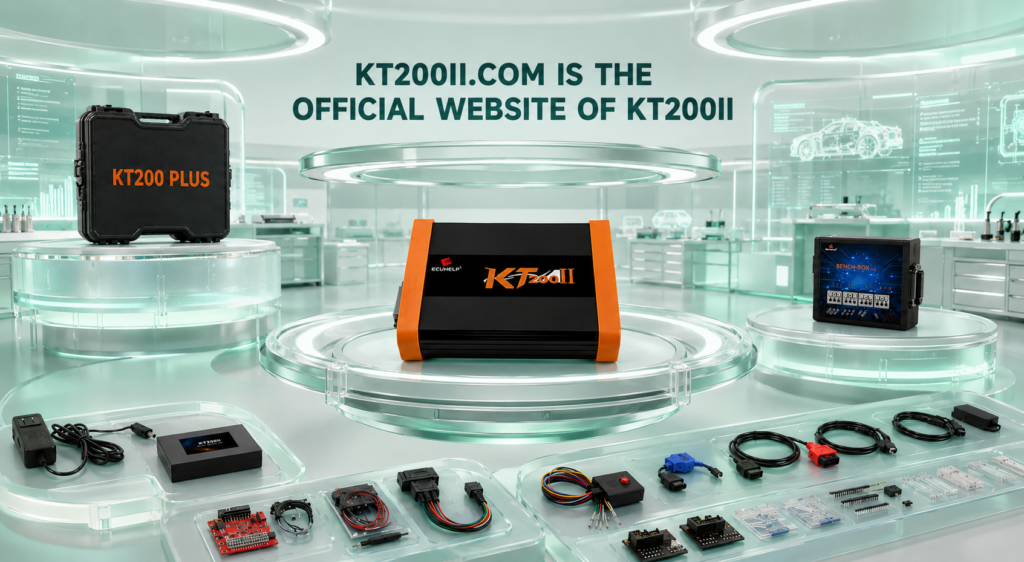 KT200II Continental SID807 EVO ECU programming through OBD Bench and Boot with password backup file verification and diagnostics