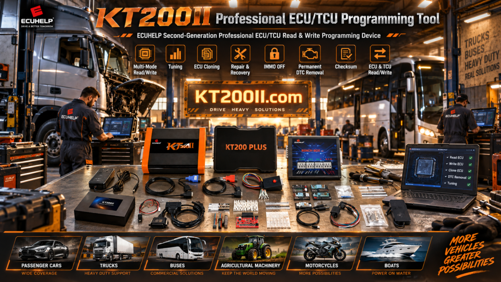 Technician photographing an ECU identification label before programming