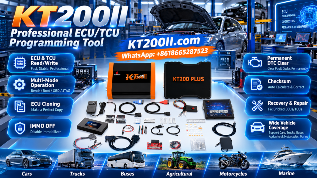 Automotive ECU checksum verification using ECU programming software and a control unit connected to a professional programming interface
