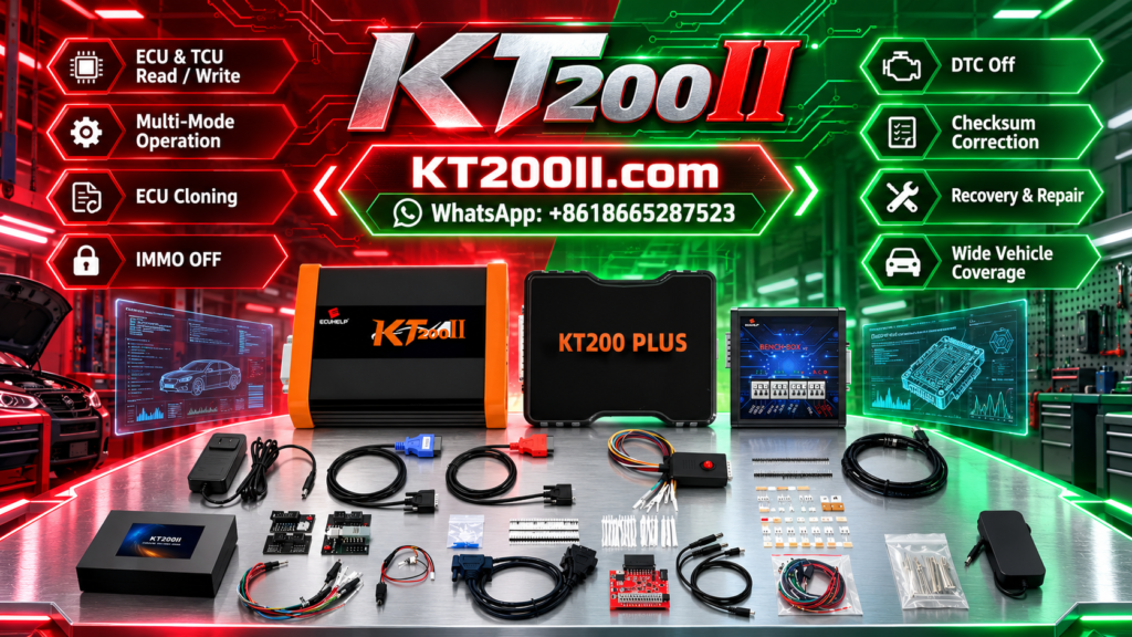Automotive ECU checksum verification and calibration file analysis on a professional ECU programming workstation