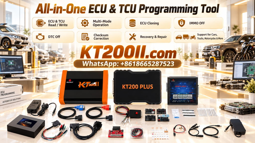 Automotive ECU no communication troubleshooting with diagnostic scanner, ECU power supply, grounding and CAN bus wiring