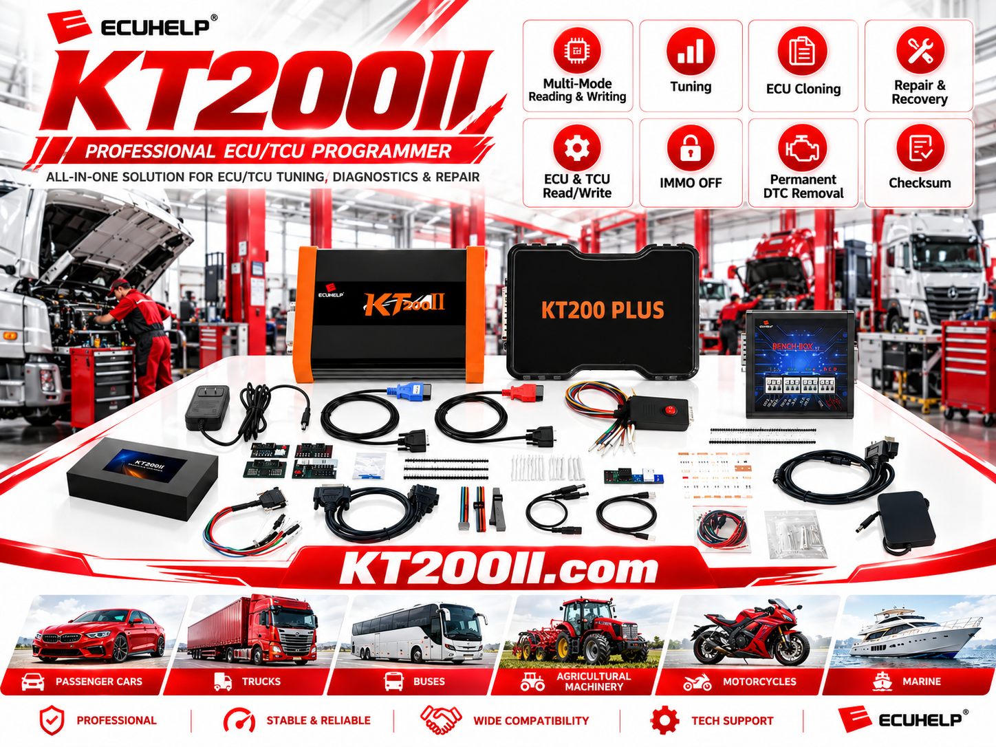 Technician verifying vehicle identification and ECU labels before starting a programming operation