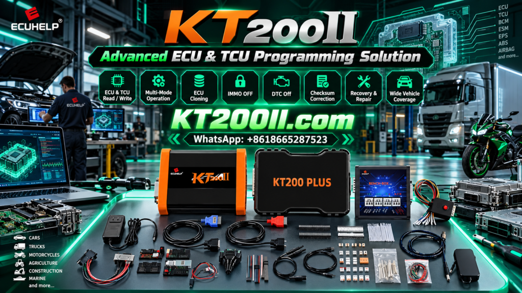 ECU remapping chip tuning and ECU programming comparison for automotive engine control units